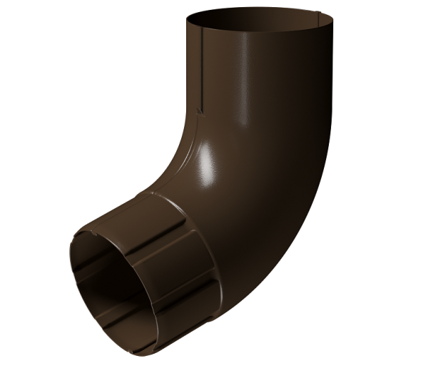 Колено 72° D90 Döcke STAL PREMIUM Каштан, (RAL 8017) купить в Жердевке