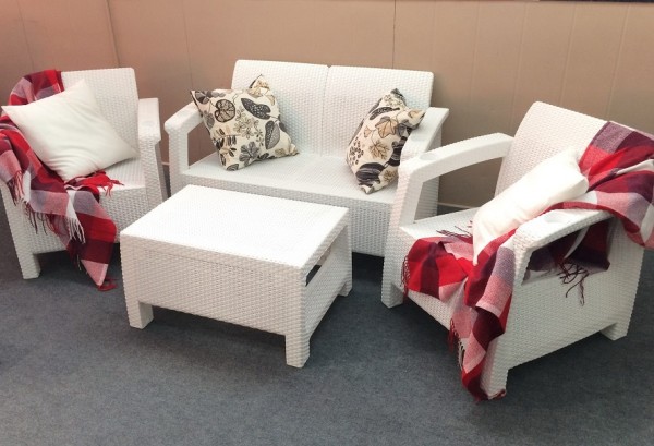 Комплект Yalta Terrace Set белый купить в Жердевке