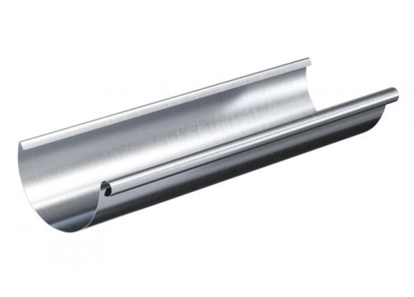 Водосток Aquasistem, Система 125x90 - Желоб водосточный оцинковка 3 метра купить в Жердевке