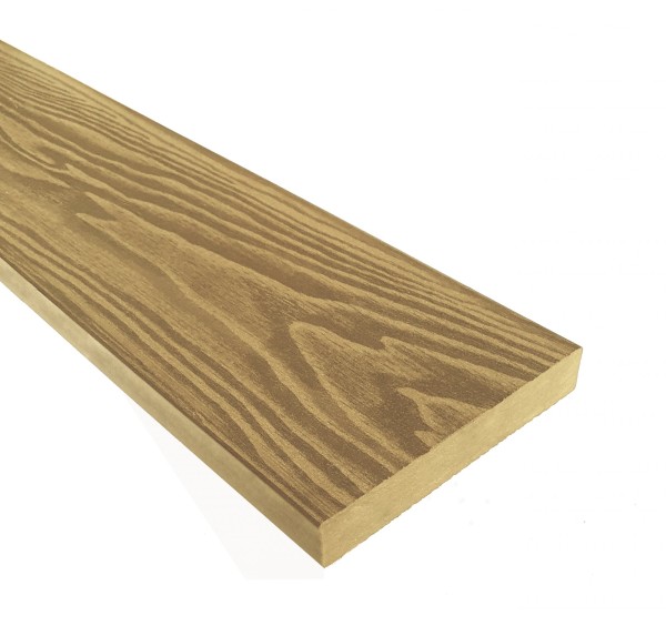 Террасная доска из ДПК Terrapol Смарт 3D Полнотелая без паза Дуб Севилья купить в Жердевке