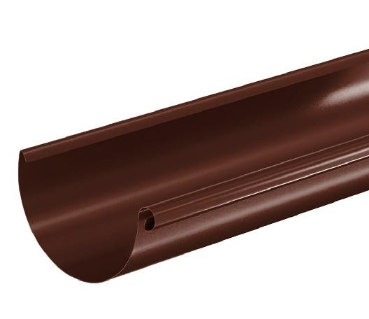 Водосток Aquasistem, система 150/100 - Водосточный желоб 3.00м RAL 8017 Коричневый купить в Жердевке