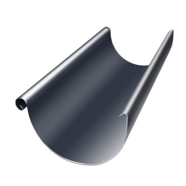 Водосток Grand Line 125x90 – Желоб 3м RAL 7024 купить в Жердевке