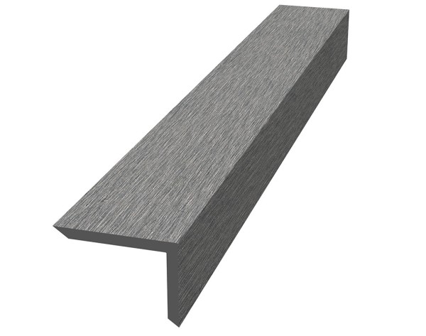 Уголок ДПК для террасной доски NauticPrime, 60x40x2900мм Тёмно-серый купить в Жердевке