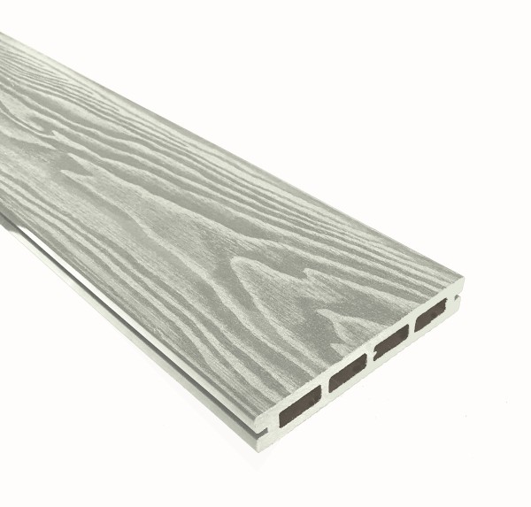 Террасная доска из ДПК Terrapol Смарт 3D Пустотелая с пазом Дуб беленый купить в Жердевке