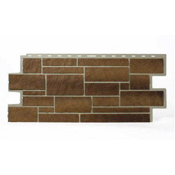 Цокольный сайдинг Tecos ImaBel “Камень” – Янтарь №705 купить в Жердевке