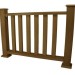 Ограждения из ДПК WOODVEX Кофе купить в Жердевке