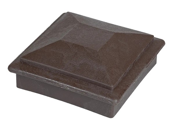 Крышка верхняя ПВХ для столба Deckart 125х125 Венге купить в Жердевке