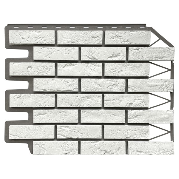 Фасадная панель FineBer, Кирпич Баварский, Белый купить в Жердевке