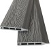 Заборная панель шип-паз EasyDecking Wood-Х 146х20 Серый купить в Жердевке