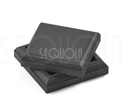 Комплект крышка/юбка для столба SEQUOIA GRAY купить в Жердевке