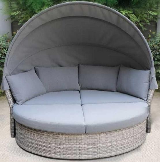 Диван-Трансформер AFINA плетеный из иск. ротанга AFM-325G Grey купить в Жердевке