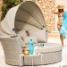 Диван-Трансформер AFINA плетеный из иск. ротанга AFM-325 Beige купить в Жердевке