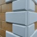 Угол Наружный к Фасадным Термопанелям Доломит Дагестанский Камень 400 мм Белый купить в Жердевке