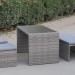 Диван-Трансформер AFINA плетеный из иск. ротанга S330G-W78 Grey купить в Жердевке