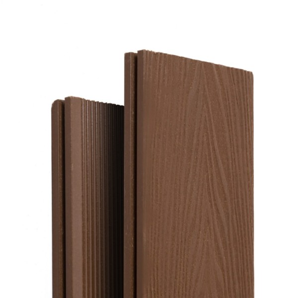 Террасная доска Ecodecking Экстра 3D полнотелая Шоколад купить в Жердевке