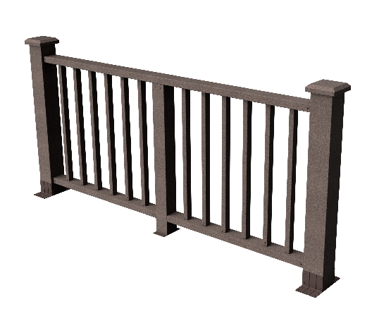 Ограждения декоративное ДПК GRINDERDECO Альма венге купить в Жердевке