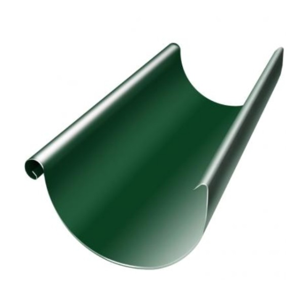 Водосток Grand Line 125x90 – Желоб 3м RAL 6005 купить в Жердевке