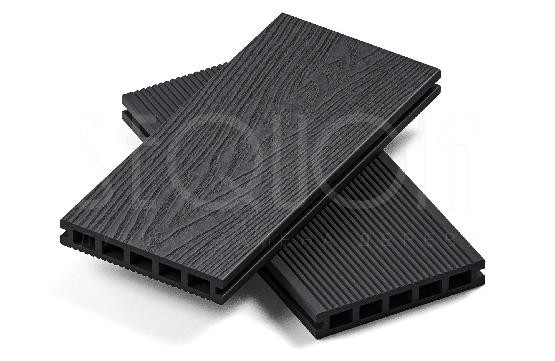 Доска террасная ДПК 3D SEQUOIA Evolution WOOD BLACK купить в Жердевке