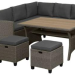 Комплект мебели AFINA плетеной из иск. ротанга AFM-307G-Grey купить в Жердевке
