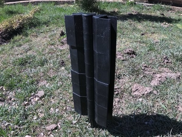 Угловой элемент поворотный, пластиковый от 60° до 300° для доски 300х30 мм из ДПК чёрный Holzhof купить в Жердевке