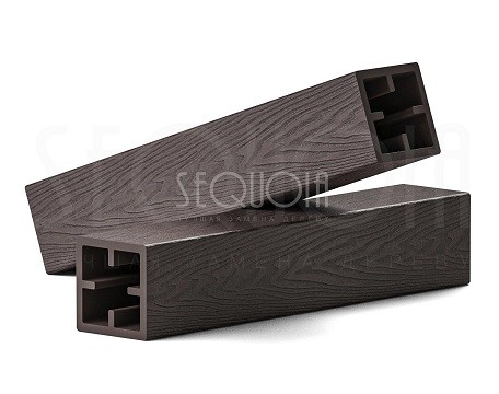 Столб SEQUOIA Evolution 3D WOOD BROWN купить в Жердевке