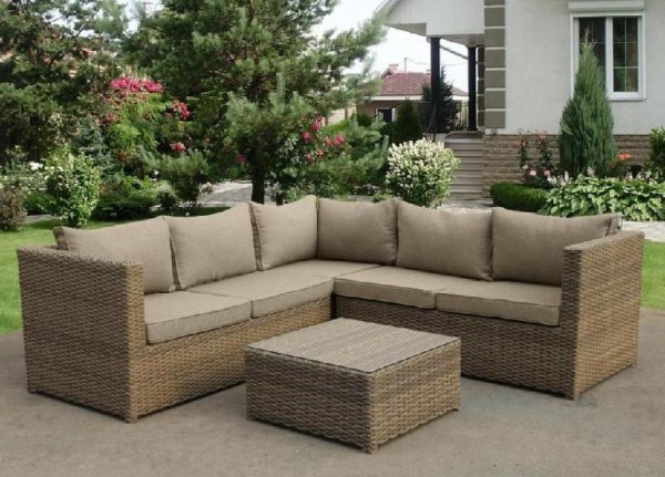 Комплект мебели AFINA плетеной из иск. ротанга YR825B Beige купить в Жердевке