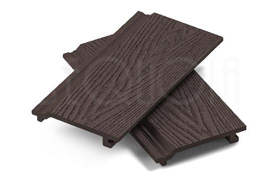 Доска фасадная ДПК 3D SEQUOIA Evolution WOOD BROWN купить в Жердевке