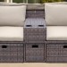 Комплект мебели AFINA плетеной из иск. ротанга AFM-330B Brown купить в Жердевке