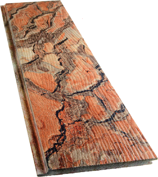 Фиброцементный сайдинг SidWood с фактурой под дерево W-138 Клик купить в Жердевке