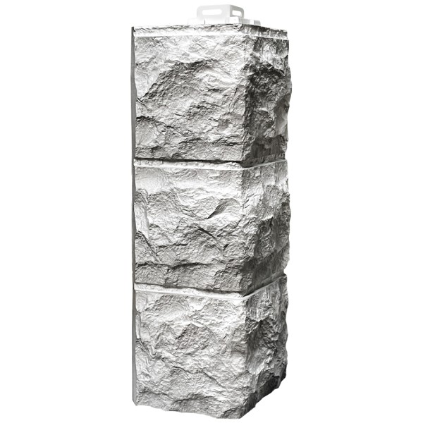 Угол Фасайдинг Серия «Доломит» Светло Серый купить в Жердевке