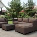 Комплект мебели AFINA плетеной из иск. ротанга YR821A Brown/Beige купить в Жердевке