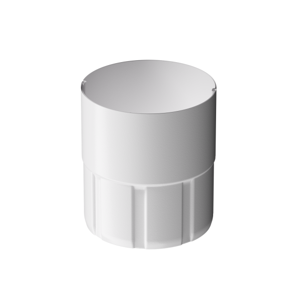 Муфта соединительная для водостока Döcke STAL PREMIUM, Пломбир купить в Жердевке