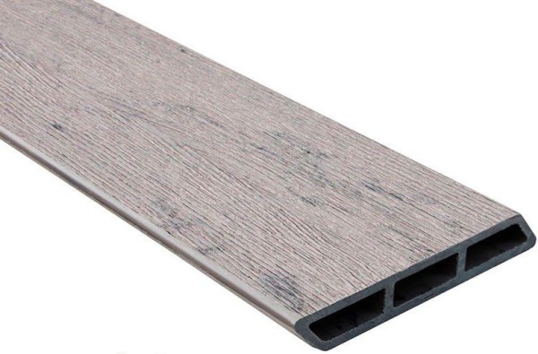 Доска Ромбус 3D ДПК Outdoor STORM GREY серая микс купить в Жердевке