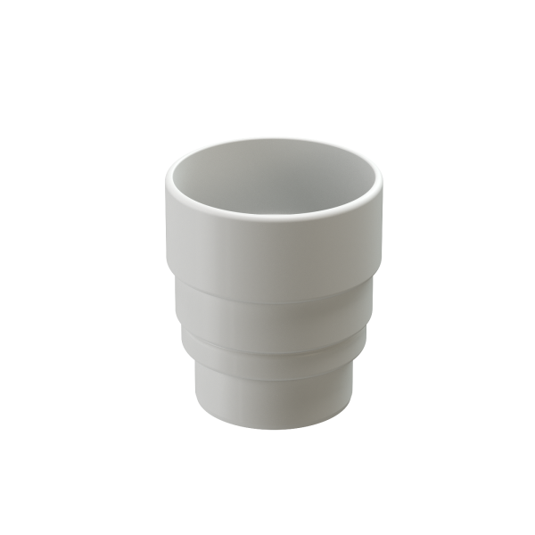 Муфта-переходник Docke Lux ПВХ Пломбир купить в Жердевке