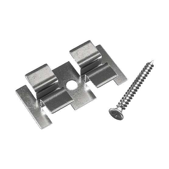 Клипса с саморезом, Grinder шовный монтаж 5 mm купить в Жердевке