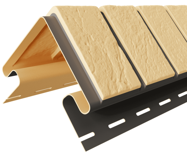 Угол наружный «Кирпич славянка» прокрашенный, Жёлтый купить в Жердевке