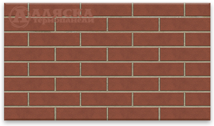 Фасадные Термопанели Аляска Amsterdam red купить в Жердевке