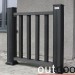 Ограждение из ДПК Outdoor Классик 3D STORM чёрный купить в Жердевке