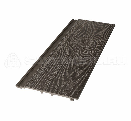 Сайдинг из дпк savewood sw-cedrus тангенциальный распил темно-коричневый купить в Жердевке