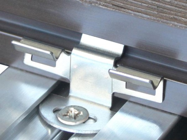 Кляймер промежуточный KRONEX № 7 для алюмин. лаги (упак100 шт купить в Жердевке