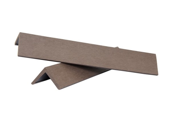 Уголок ДПК завершающий шлифованный SINGARAJA коричневый купить в Жердевке