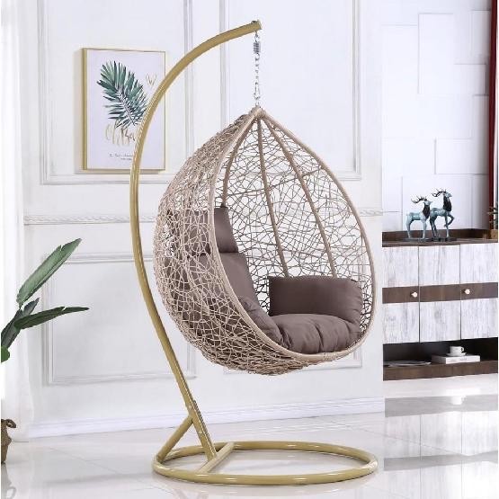 Кресло Подвесное из искусственного ротанга AFM-169A-LB Beige купить в Жердевке