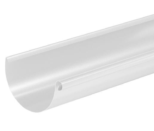 Водосток Aquasistem, система 125x90 - Водосточный желоб 3.00м RR 20 Белый купить в Жердевке