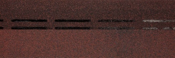 Коньково-карнизная черепица Docke Standard, красный купить в Жердевке