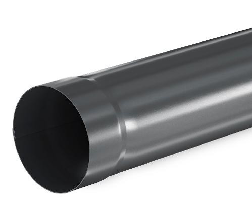 Водосток Aquasistem, система 125x90 - Труба водосточная 3.00м RAL 7024 Тёмно-серый купить в Жердевке