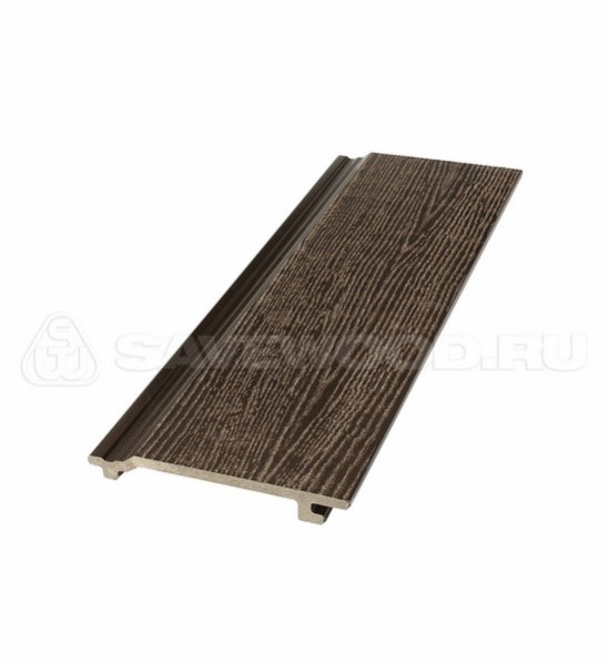Сайдинг из дпк savewood sw-sorbus радиальный распил темно-коричневый купить в Жердевке