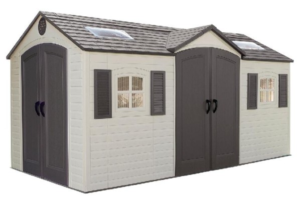 Сарай пластиковый LifeTime 15x8 DD купить в Жердевке