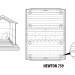 Сарай пластиковый Newton 759 купить в Жердевке