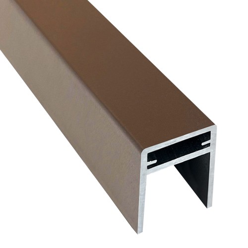 П-профиль Алюминиевый EasyDecking 35x25 Венге купить в Жердевке