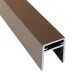 П-профиль Алюминиевый EasyDecking 35x25 Венге купить в Жердевке